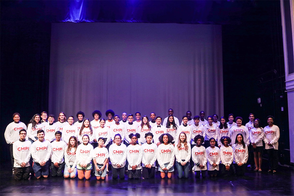 A group photo of CMPI students