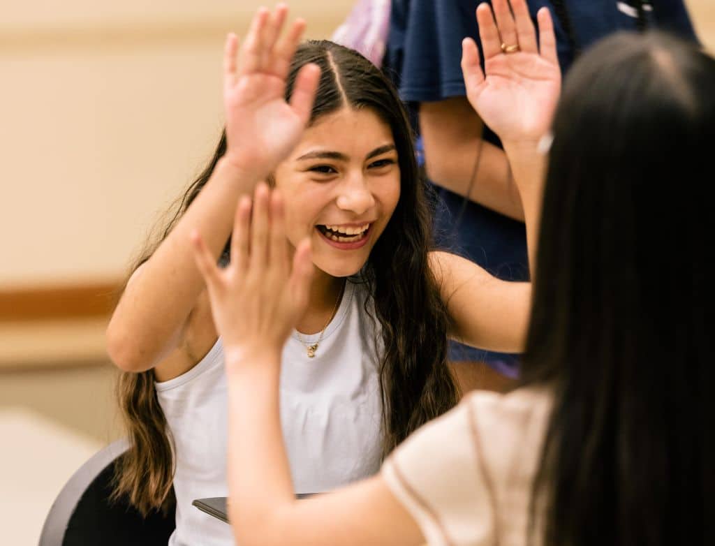 summer camp making friends